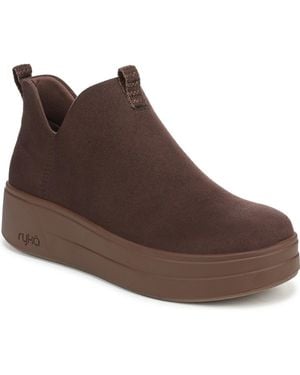Ryka Vivie Water-repellent Ankle Booties - Brown