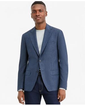 Calvin Klein Slim-fit Textured Sport Coat - Blue