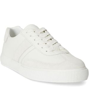 Ralph Lauren Braylee Round Toe Sneakers - White