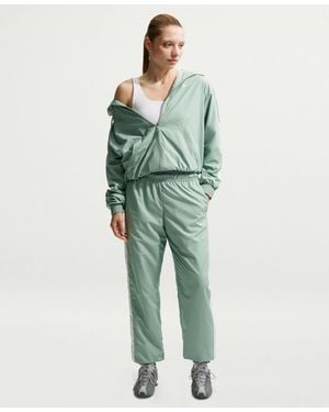 Nike Sportswear Classic Zip-front Hooded Jacket - Green