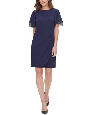 green emerald velvet dress Jessica Howard Womens Dress Dress,RED/Black,Large at Amazon Women's Clothing  store