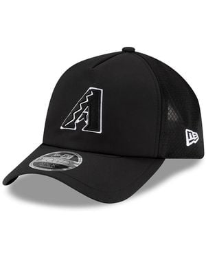KTZ Arizona Diamondbacks 2026 Batting Practice Apex 9forty Adjustable Trucker Hat - Black