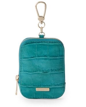Brahmin Katelynn Zip-up Mini Coin Purse - Blue