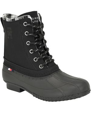 Tommy Hilfiger Rillina Weather Duck Booties - Black