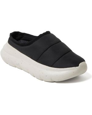 Dearfoams Ontario Slip-on Clog With Regnr8 - Black