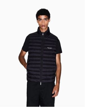 ARMANI EXCHANGE | Miln Ny Down Pckble Vest - Blue