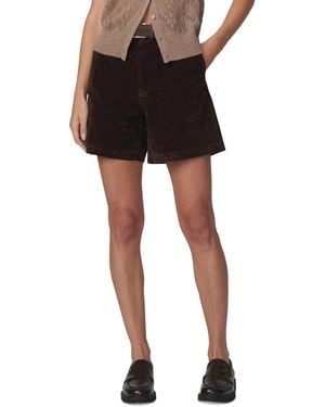Joe's Jeans High-waisted Suede Harlowe Shorts - Black