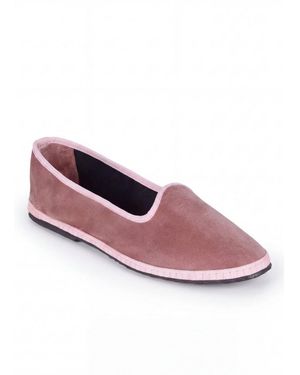 Menina Step Furlane Velluto Slipper - Pink