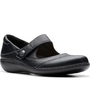Clarks Collection Ashland Elayne Closed Toe Shoes - Black