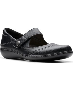 Clarks Collection Ashland Elayne Closed Toe Shoes - Black