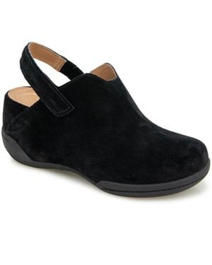 Jambu Nori Casual Wedge Shoes - Black