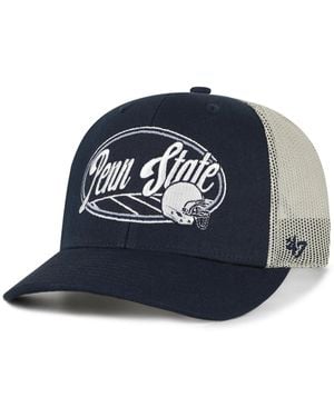 '47 Penn State Nittany Lions Enfield Adjustable Trucker Hat - Blue