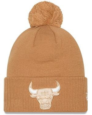 KTZ Chicago Bulls 2024/25 City Edition Cuffed Knit - Brown