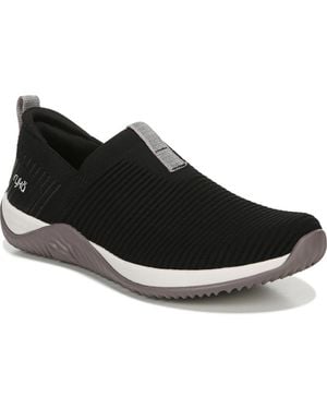 Ryka Echo Knit Slip On Sneakers - Black