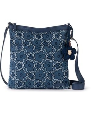 Sakroots Banyan Crossbody - Blue