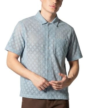 Wesc Mesh Camper Shirt - Blue