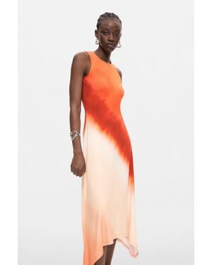 Desigual Sleeveless Knit Dress - White