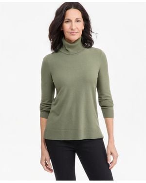 Style & Co. Long-sleeve Turtleneck Sweater - Green