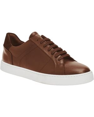 Bruno Magli Martino Low-profile Leather Sneakers - Brown