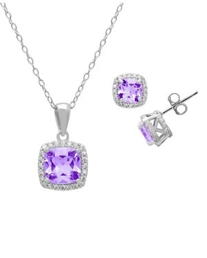 Macy's 2-pc. Blue Topaz (4-1/2 Ct. T.w. - Purple
