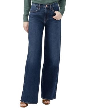 Silver Jeans Co. Jackie High-rise Wide-leg Jeans - Blue
