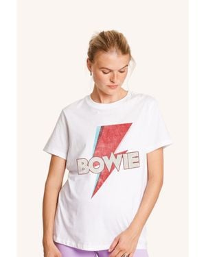 Nom Maternity Maternity The Groove Tee - White