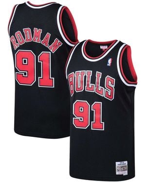 Mitchell & Ness Dennis Rodman Chicago Bulls 1997/98 Hardwood Classics Swingman Jersey - Black