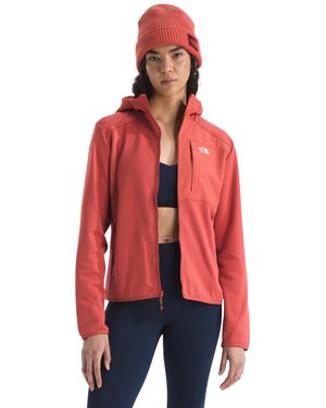 The North Face Performance Fleece Full Zip Hoodie - Red