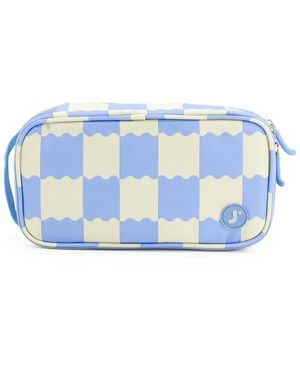 J World Doodle Pencil Case - Blue