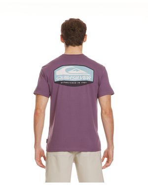 Quiksilver Archway Short Sleeve T-shirt - Purple