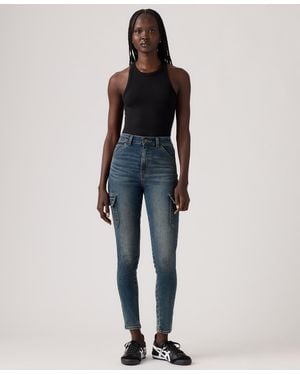 Levi's 721 High-rise Stretch Skinny Jeans - Natural