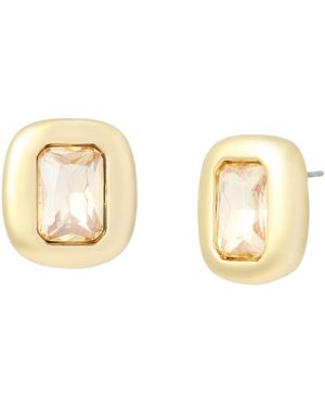 Kurt Geiger London Faux-stone Ophelia Stud Earrings - Metallic