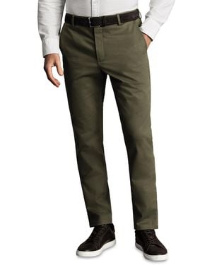 Charles Tyrwhitt Ultimate Non-iron Chino Pants - Green