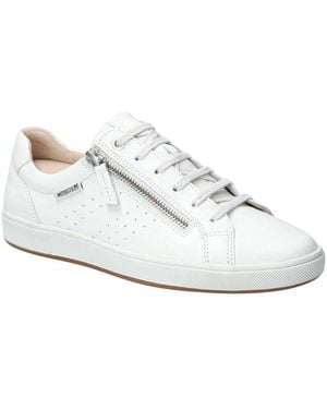 Mephisto Nikita Full-grain Leather Sneaker - White