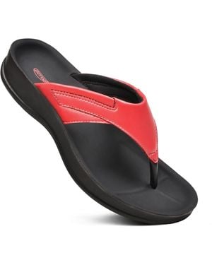 AEROTHOTIC Algiz Comfortable Sandal - Red
