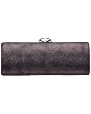 Nina Xandra Barrel Minaudiere Small Clutch Bag - Brown