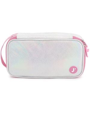 J World Doodle Pencil Case - White