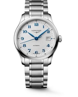 Longines Master Collection Stainless Steel Strap Watch 39mm - Gray