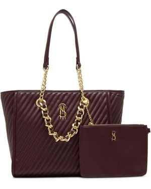 Steve Madden Bkattt-h Large Tote Bag - Purple