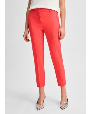 Isaac Mizrahi New York Slim Ankle Pant - Red