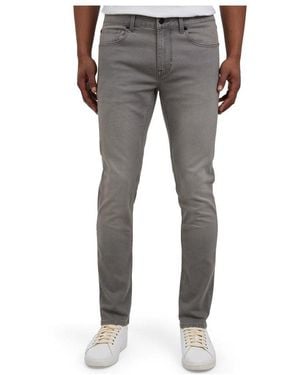 DKNY Mercer Premium Soft Skinny Fit Jeans - Gray