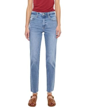 KanCan Essentials Ariana High Rise Straight Jeans - Blue