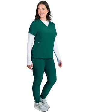Medgear 4-way Stretch 12-pocket jogger Set - Green