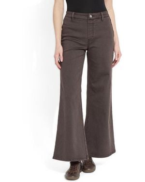 Lyssé Iris Wide Leg Everyday Denim Jeans - Gray