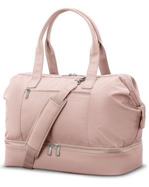 Samsonite Better Than Basic Drop Bottom Weekender Duffel - Pink