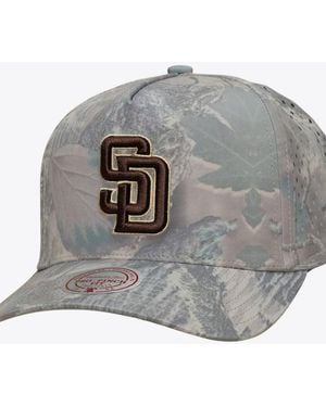 Mitchell & Ness San Diego Padres Perfect Pro Pinch Adjustable Hat - Gray