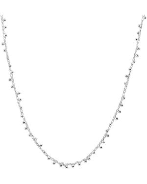 Giani Bernini Primavera Sterling Ball Stud Necklace - Natural