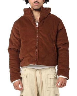 Xxiii Corduroy Flight Jacket - Brown