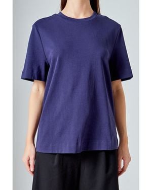 Endless Rose Basic T-shirt - Blue