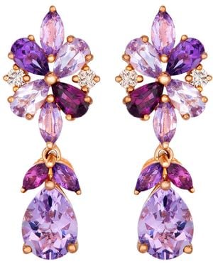 Le Vian Multi-gemstone & Nude Diamond (1/8 Ct. T.w. - Purple